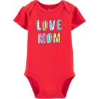 CARTER'S Body krátky rukáv Love Mom dievča 18 m /veľ. 86