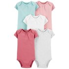 CARTER'S Body krátky rukáv Mix dievča LBB 5 ks 3 m /veľ. 62