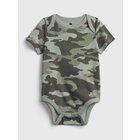 GAP Body krátký rukáv maskáčový vzor chlapec 18-24m