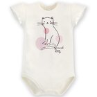 PINOKIO Body krátky rukáv Cat Sweet cherry veľ. 62 PINOKIO Body krátky rukáv Cat Sweet cherry veľ. 62