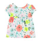 CARTER'S Tunika White Floral dívka 12 m, vel. 80 CARTER'S Tunika White Floral dívka 12 m, vel. 80