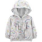 CARTER'S Mikina s kapucí Grey Dino holka 6m CARTER'S Mikina s kapucí Grey Dino holka 6m