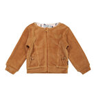 DIRKJE Mikina na zips Hnedá dievča 98