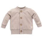 PINOKIO Mikina s gombíkmi Wooden Pony z organickej bavlny beige veľ. 68 PINOKIO Mikina s gombíkmi Wooden Pony z organickej bavlny beige veľ. 68