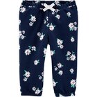 CARTER'S Nohavice dlhé Flowers dievča 9 m /veľ. 74