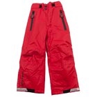 DUCKSDAY Kalhoty zimní s lemem Red, 2 roky DUCKSDAY Kalhoty zimní s lemem Red, 2 roky