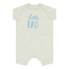 DIRKJE Overal letný kr. rukáv tm. biela chlapec veľ.68/80