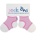 KIKKO Sock Ons Držák ponožek Classic - Baby růžová (0-6m)