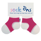 KIKKO Sock Ons Držák ponožek Classic - Fuchsia (0-6m)