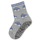 STERNTALER Ponožky protišmykové Autíčka AIR silver chlapec veľ. 17/18 cm- 9-12 m