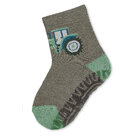 STERNTALER Ponožky protiskluzové Traktor AIR green chlapec vel. 21/22 cm- 18-24 m