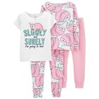CARTER'S Pyžamo krátký a dlouhý rukáv Sloth dívka 2ks 18m CARTER'S Pyžamo krátký a dlouhý rukáv Sloth dívka 2ks 18m