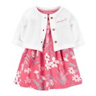 CARTER'S Set 2dielny šaty s nohavičkami Pink dievča LBB 12m