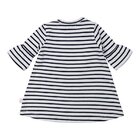 DIRKJE Šaty A-YOU MAKE ME SMILE veľ. 56 White stripe