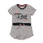 DIRKJE Šaty C-SO JOYFUL LETS ROCK 86 White-Black