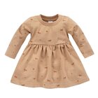 PINOKIO Šaty dlhý rukáv Wooden Pony z organickej bavlny brown veľ. 80 PINOKIO Šaty dlhý rukáv Wooden Pony z organickej bavlny brown veľ. 80