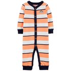 CARTER'S Overal bez nožiček na druky Sleep & Play Orange Stripes chlapec 6 m, vel. 68