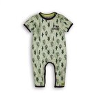 DIRKJE Overal krátky rukáv C-SO SUNNY CACTUS 68 Mint-Navy