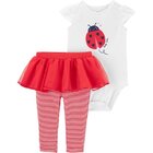 CARTER'S Set 2dílný body, kalhoty Ladybug dívka 9 m/vel. 74 CARTER'S Set 2dílný body, kalhoty Ladybug dívka 9 m/vel. 74