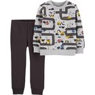 CARTER'S Set 2dielny mikina, nohavice Road chlapec 6 m /veľ. 68