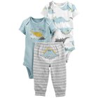 CARTER'S Set 3dílný body kr. rukáv 2 ks, tepláky Blue Dino kluk LBB NB, vel. 56 CARTER'S Set 3dílný body kr. rukáv 2 ks, tepláky Blue Dino kluk LBB NB, vel. 56