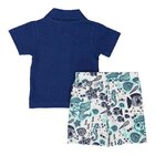 DIRKJE Set 2dielny A-SO SOFT SEA YOU veľ. 74 Blue