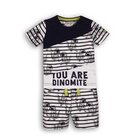 DIRKJE Set 2dielny C-SO SUNNY YOU ARE DINOMITE 86 Navy-White
