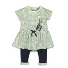 DIRKJE Set 2dielny C-SO SWEET SHAKE IT OFF 74 Mint-Navy