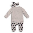 DIRKJE Set 2dielny s čelenkou B-SO FRESH CUTIE 80 Grey - Navy