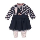 DIRKJE Set 3dielny C-SO FRESH OOPSIE DAISY 68 Navy-Pink