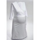 NIKA Košile noční NIKA INTIMA 038 stříbrno-bíla L