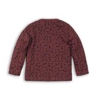 DIRKJE Tričko dlhý rukáv B-AWESOME 68 Burgundy