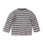 DIRKJE Tričko dlouhý rukáv B-SO FRESH ALWAYS BE YOURSELF 74 Grey - Navy