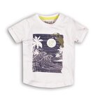 DIRKJE Tričko krátky rukáv C-SO TROPICAL TOUCAN DO IT 80 White