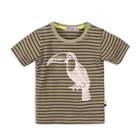 DIRKJE Tričko krátky rukáv C-SO TROPICAL TOUCAN DO IT 86 Green