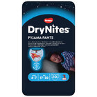 HUGGIES® DryNites Kalhotky plenkové jednorázové pro kluka 4-7 let (17-30 kg) 10 ks