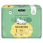 MUUMI Baby 1 Newborn 2–5 kg (25 ks), eko pleny