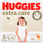 HUGGIES® Extra Care pleny jednorázové 5 (12-17 kg) 50 ks