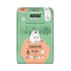 MUUMI Baby 6 Junior 12–24 kg (36 ks), eko pleny