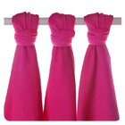 KIKKO Pelenkák bambuszból Colours 70x70 cm, magenta 3 db