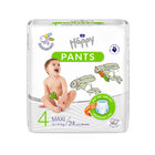 BELLA HAPPY Pants Kalhotky plenkové jednorázové 4 Maxi (8-14 kg) 24 ks