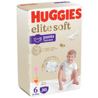 HUGGIES® Elite Soft Pants Kalhotky plenkové jednorázové 6 (15-25 kg) 30 ks