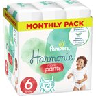 PAMPERS Harmonie Pants Egyszer használatos pelenkanadrág 6 (15 kg+) 72 db