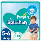 PAMPERS Splashers úszópelenka, méret 5 (10 db) 12-17 kg