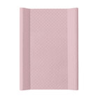 CEBA Podložka prebaľovacia 2-hranná s pevnou doskou (50x70) Comfort Caro Pink
