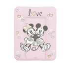 CEBA Podložka prebaľovacia mäkká na komodu (50x70) Disney Minnie & Mickey Pink CEBA Podložka prebaľovacia mäkká na komodu (50x70) Disney Minnie & Mickey Pink