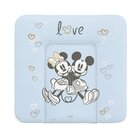 CEBA Podložka prebaľovacia mäkká na komodu (75x72) Disney Minnie & Mickey Blue CEBA Podložka prebaľovacia mäkká na komodu (75x72) Disney Minnie & Mickey Blue