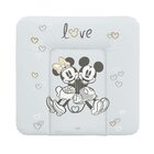 CEBA Podložka prebaľovacia mäkká na komodu (75x72) Disney Minnie & Mickey Grey CEBA Podložka prebaľovacia mäkká na komodu (75x72) Disney Minnie & Mickey Grey