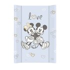 CEBA Podložka prebaľovacia s pevnou doskou COMFORT (50x70) Disney Minnie & Mickey Blue CEBA Podložka prebaľovacia s pevnou doskou COMFORT (50x70) Disney Minnie & Mickey Blue