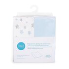 CEBA Poťah na prebaľovaciu podložku 50x70-80 cm 2 ks Blue+Blue Stars